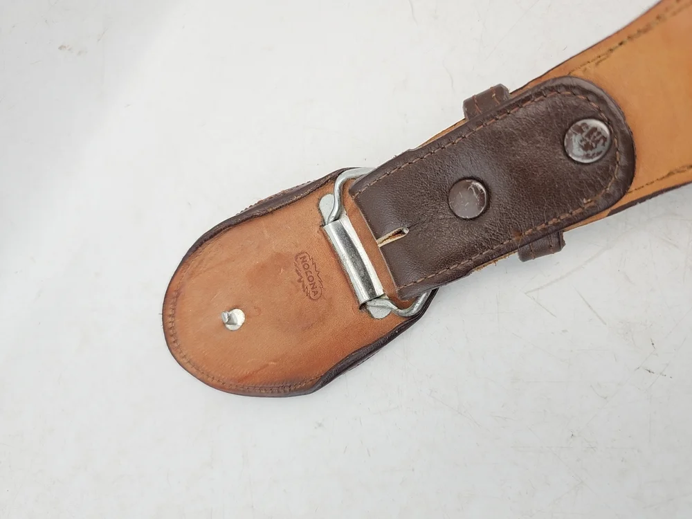 Nocona Genuine Crocodile Western Belt